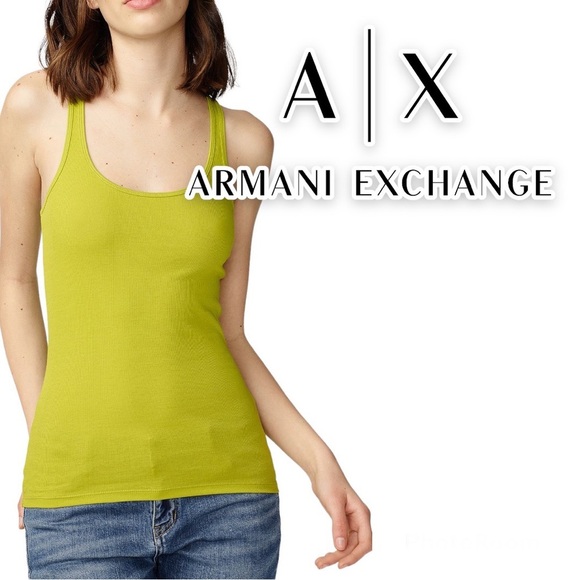 NWT ARMANI EXCHANGE TANK TOP - Picture 1 of 7